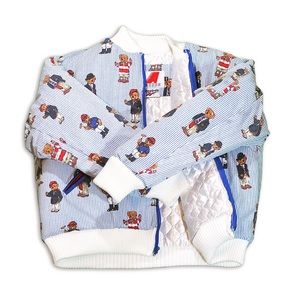 Aramis X Polo X Reebok Custom Puffer Bomber Jacket